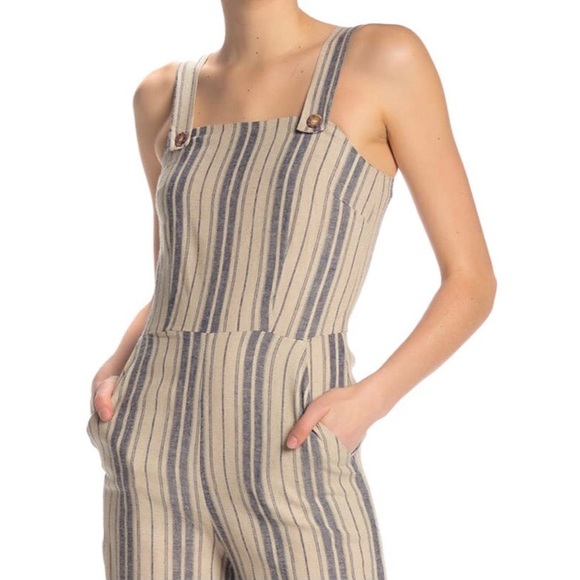 BeBop Pants - Be Bop Striped Jumpsuit, Size XL